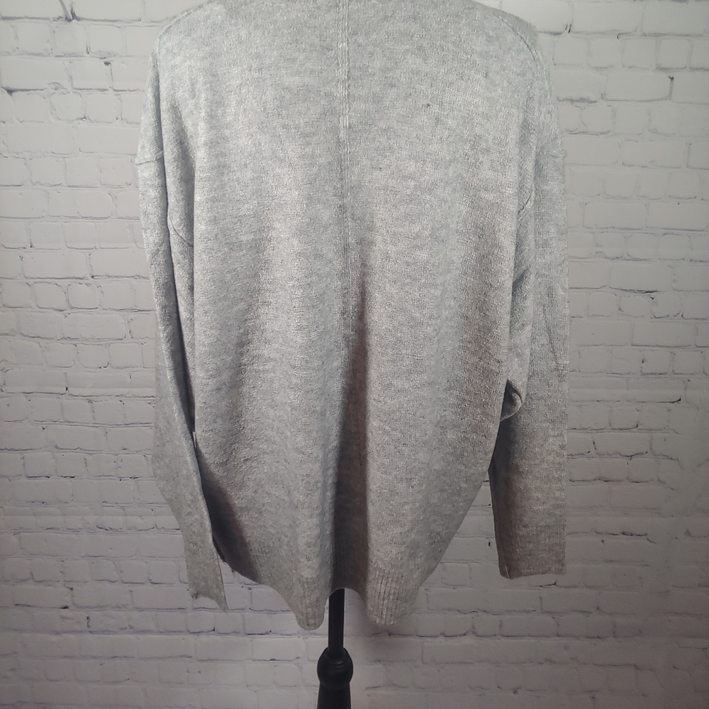 Zenana Melange Button Down Cardigan - Picture 7 of 9